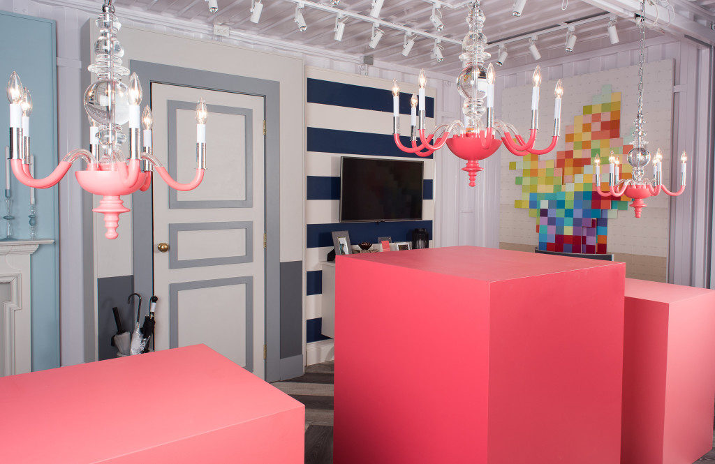 Experiential Container builds Home Depot Colour Centre